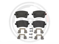 Set placute frana,frana disc puntea spate (P85100 ABS) AUDI,AUDI (FAW)