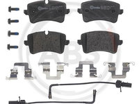 Set placute frana,frana disc puntea spate (P85118 ABS) AUDI,AUDI (FAW),VW (SVW)