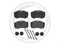 Set placute frana,frana disc puntea spate (PA6023 ABS) IVECO