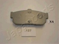 Set placute frana,frana disc puntea spate (PP127AF JAPANPARTS) AUDI,INFINITI,NISSAN