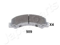 Set placute frana,frana disc puntea spate (PP909AF JAPANPARTS) ISUZU