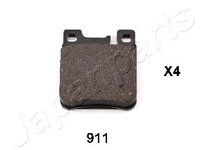 Set placute frana,frana disc puntea spate (PP911AF JAPANPARTS) CHRYSLER,MERCEDES-BENZ