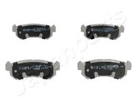 Set placute frana,frana disc puntea spate (PPW02AF JAPANPARTS) CHEVROLET,DAEWOO