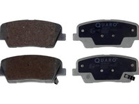 Set placute frana,frana disc puntea spate (QP5874 QUARO) HYUNDAI,HYUNDAI (BEIJING),KIA,SSANGYONG