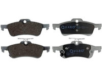 Set placute frana,frana disc puntea spate (QP6172 QUARO) DAIHATSU,TOYOTA