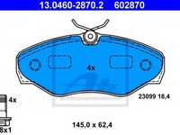 Set placute frana,frana disc RENAULT ESPACE III (JE0) (1996 - 2002) ATE 13.0460-2870.2 piesa NOUA