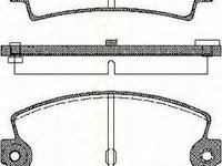 Set placute frana,frana disc RENAULT ESPACE (J11_), RENAULT ESPACE Mk II (J/S63_), RENAULT FUEGO (136_) - TRISCAN 8110 25016