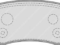 Set placute frana,frana disc RENAULT GRAND SCENIC III (JZ0/1) (2009 - 2016) FERODO FDB4182 piesa NOUA