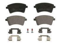 Set placute frana,frana disc RENAULT KANGOO BE BOP (KW0/1) (2009 - 2016) ITN 16-BP1701 piesa NOUA