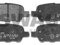 Set placute frana,frana disc RENAULT KOLEOS (HY_) - SWAG 60 11 6198