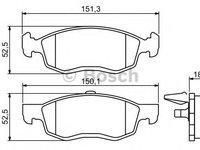 Set placute frana,frana disc RENAULT LOGAN I combi (KS_) (2007 - 2020) BOSCH 0 986 494 197