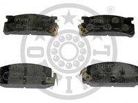 Set placute frana,frana disc RENAULT MASTER I Van (T__), SUBARU LEONE hatchback, SUBARU LEONE combi - OPTIMAL 9393