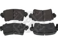 Set placute frana,frana disc RENAULT MASTER II Van (FD), RENAULT MASTER II platou / sasiu (ED/HD/UD), OPEL MOVANO caroserie (F9) - MAPCO 6760