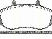 Set placute frana,frana disc RENAULT MASTER II Van (FD), RENAULT MASTER II platou / sasiu (ED/HD/UD), OPEL MOVANO caroserie (F9) - TRISCAN 8110 10526