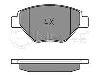 Set placute frana,frana disc RENAULT MEGANE II (BM0/1_, CM0/1_), RENAULT MEGANE II limuzina (LM0/1_) - MEYLE 025 239 3418