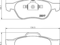 Set placute frana,frana disc RENAULT MEGANE II (BM0/1_, CM0/1_), RENAULT Scenic II (JM0/1_), RENAULT MEGANE II Coup-Cabriolet (EM0/1_) - MINTEX MDB