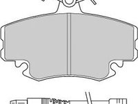 Set placute frana,frana disc RENAULT SYMBOL I (LB0/1/2) (1998 - 2008) FERODO FDB845 piesa NOUA