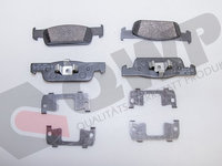 Set placute frana,frana disc RENAULT SYMBOL II (LU1/2) (2008 - 2013) QWP WBP754 piesa NOUA