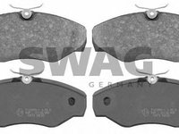 Set placute frana,frana disc RENAULT TRAFIC II bus (JL), RENAULT TRAFIC II Van (FL), OPEL VIVARO caroserie (F7) - SWAG 60 91 6473