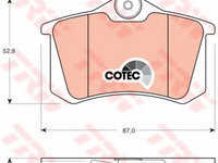 Set placute frana,frana disc RENAULT TWINGO II (CN0_) (2007 - 2020) TRW GDB1330