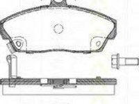 Set placute frana,frana disc ROVER 200 (XH), ROVER 200 hatchback (XW), ROVER CABRIOLET (XW) - TRISCAN 8110 10013