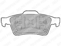 Set placute frana,frana disc SAAB 9-3 Cabriolet (YS3D) (1998 - 2003) DELPHI LP1701 piesa NOUA