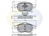 Set placute frana,frana disc SAAB 9-3 Cabriolet (YS3F) (2003 - 2016) COMLINE CBP01137 piesa NOUA