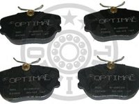 Set placute frana,frana disc SAAB 900 Cabriolet, SAAB 900 hatchback, SAAB 900 (AC4, AM4) - OPTIMAL 9638