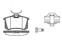 Set placute frana,frana disc SEAT AROSA (6H) (1997 - 2004) REMSA 0263.03 piesa NOUA