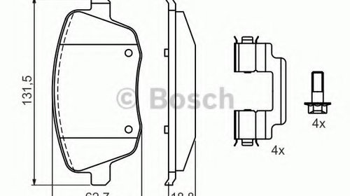 Set placute frana,frana disc SEAT CORDOBA (6L