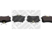 Set placute frana,frana disc SEAT CORDOBA limuzina (6K1, 6K2), VW SCIROCCO (53B), AUDI A4 limuzina (8D2, B5) - MAPCO 6492