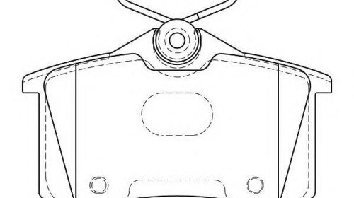 Set placute frana,frana disc SEAT CORDOBA lim