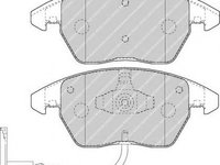 Set placute frana,frana disc SEAT TOLEDO III (5P2) (2004 - 2009) FERODO FDB1641