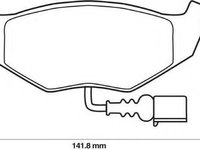 Set placute frana,frana disc SKODA FABIA (6Y2), SKODA FABIA Combi (6Y5), SKODA FABIA limuzina (6Y3) - STOP 573111S