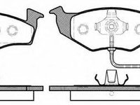 Set placute frana,frana disc SKODA FABIA (6Y2), SKODA FABIA Combi (6Y5), SKODA FABIA limuzina (6Y3) - METZGER 0609.11