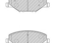 Set placute frana,frana disc SKODA FABIA II (2006 - 2014) FERODO FDB4590 piesa NOUA