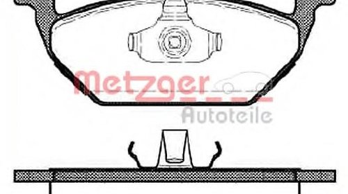 Set placute frana,frana disc SKODA OCTAVIA (1