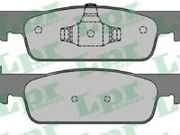 Set placute frana,frana disc SMART FORFOUR Hatchback (453) (2014 - 2016) LPR 05P1702 piesa NOUA