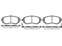 Set placute frana,frana disc SUBARU FORESTER (SF) (1997 - 2002) REMSA 0951.02 piesa NOUA