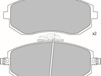 Set placute frana,frana disc SUBARU OUTBACK (BL, BP) (2003 - 2009) KRIEGER 0950006348 piesa NOUA