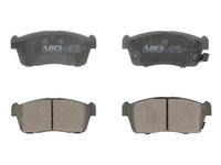 Set placute frana,frana disc SUZUKI ALTO (HA25, HA35) (2009 - 2016) ABE C18016ABE piesa NOUA