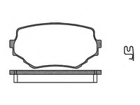 Set placute frana,frana disc SUZUKI GRAND VITARA I (FT) (1998 - 2005) REMSA 0594.02 piesa NOUA