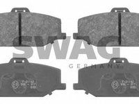 Set placute frana,frana disc SUZUKI JIMNY SIERRA (FJ) - SWAG 84 91 6655