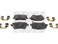 Set placute frana,frana disc SUZUKI SWIFT III (MZ, EZ), OPEL AGILA (B) (H08), VAUXHALL AGILA Mk II (B) - MAPCO 6835