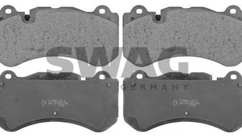 Set placute frana,frana disc - SWAG 10 11 614