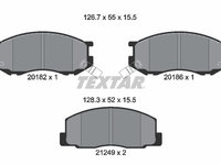 Set placute frana,frana disc TEXTAR 2018201