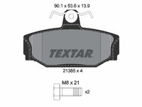 Set placute frana,frana disc TEXTAR 2138501