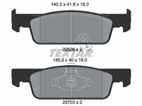 Set placute frana,frana disc TEXTAR 2262601