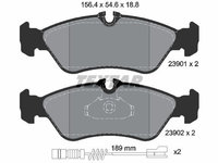 Set placute frana,frana disc TEXTAR 2390101