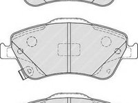 Set placute frana,frana disc TOYOTA AURIS (NRE15, ZZE15, ADE15, ZRE15, NDE15) (2006 - 2012) FERODO FDB4046 piesa NOUA